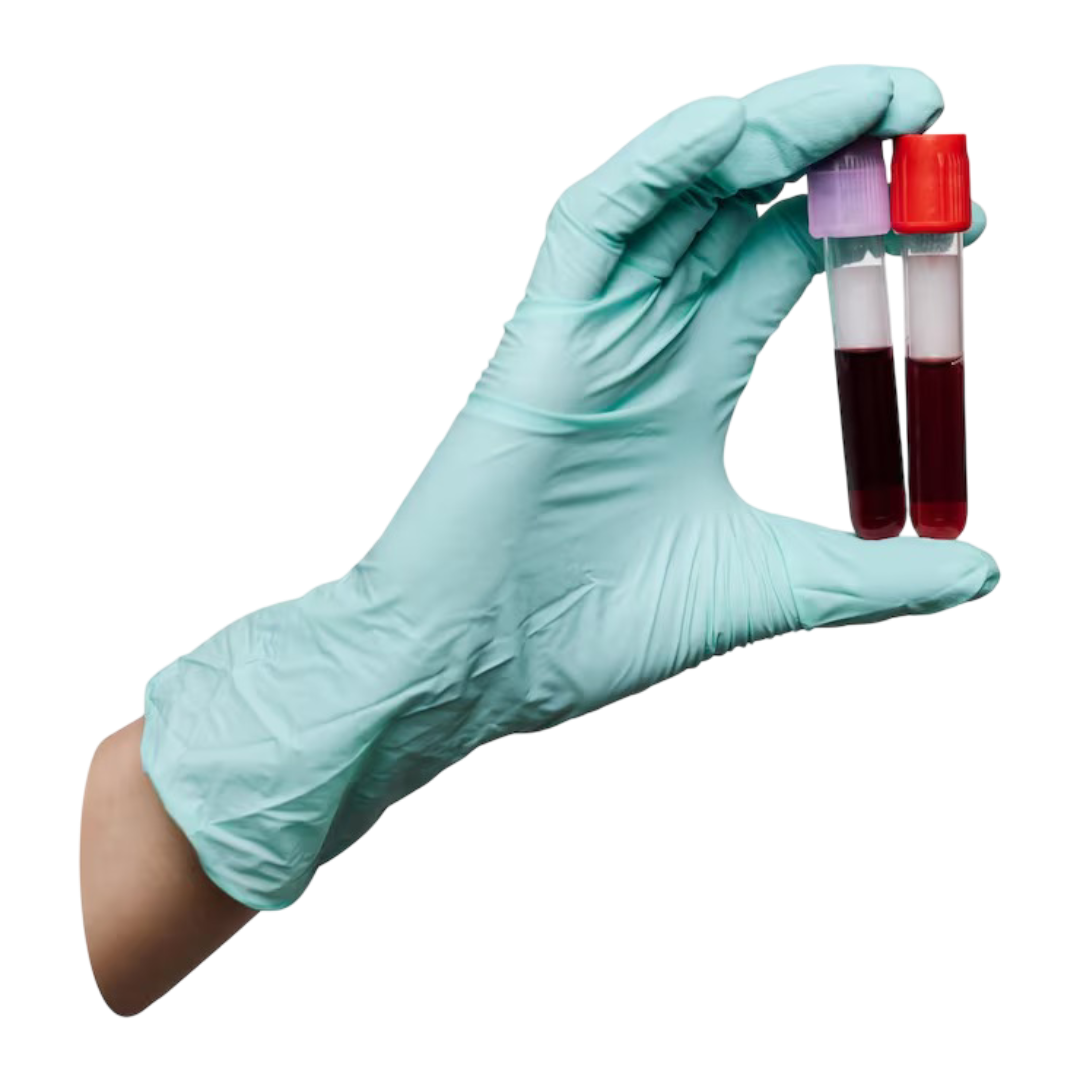 png blood test tubes hand sticker transparent background 53876 943530